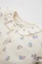 Baby Girl Newborn Fruit Patterned Long Sleeve Jumpsuit C2443A524Sp - 2