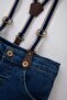 Baby Boy Jean Pants Trouser Suspender Set of 2 B6741A524Sp - 2