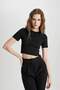 Fitted Crew Neck Short Sleeve Knitwear T-Shirt C1898Ax24Sp - 4