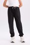 Elastic Waist Pocketed Jogger Sweatpants for Girls Z8779A624Sm - 5