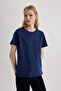 Regular Fit Crew Neck Premium Short Sleeve T-Shirt A9428Ax24Sm - 3