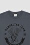 Boy's Crew Neck Printed Short Sleeve T-Shirt C0649A824Sm - 8
