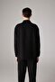 Oversize Wide Fit Polo Neck Cotton Long Sleeve Shirt C2841Ax24Sp - 4