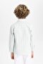 Boy's Polo Neck Oxford Long Sleeve Shirt B7127A824Sm - 6