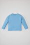 Baby Boy Crew Neck Tiger Pattern Long Sleeve T-Shirt C3608A524Sp - 4