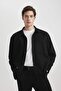 Oversize Wide Fit Polo Neck Cotton Long Sleeve Shirt C2841Ax24Sp - 5