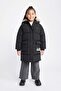 Girls' Water Repellent Removable Fur Hooded down Coat A2541A823Au - 7