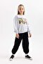 Parachute Cargo Cotton Pack Trousers Girls B4478A823Wn