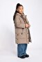 Girl's Water Repellent Plush Lining Long Coat Coat A0902A823Au - 6