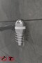 Chrome Square Blow Dryer Hanger |   Hair Dryer Holder |   Adhesive and Screw Mounting - 4
