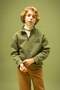 Boy's Oversize Wide Fit Stand Collar Printed Thick Sweatshirt B1735A823Wn - 3