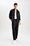 Pants Relax Fit Waist Lace-Up Pocket Basic Straight Straight Leg B7336Ax23Wn - 5