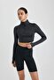 Slim Fit Sports Tücher Long Sleeves Zippered W0343Az24Sp - 5