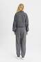Coool Basic Flat Waistband Elastic Cuffs Pocketed Thick Basic Jogger Pants Sweatpants B8193Ax23Wn - 6