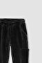 Cargo Fit Standard Leg Corded Fabric Velvet Pants Boys B7965A823Wn - 8