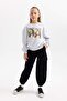 Smileyworld Relax Fit Crew Neck Sweatshirt for Girls A7740A823Au - 2