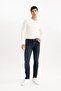 Pedro Slim Fit Tight Fit Regular Waist Narrow Leg Jean Pants B4860Ax23Wn - 4