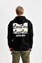 Art Hokusai Boxy Fit Hooded Back Printed Sweatshirt B0371Ax23Cw - 7