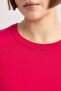 Relax Fit Crew Neck Basic Plain Knit Sweater X3066Az23Wn - 5