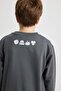 Regular Fit Long Sleeve Boys' Avatar the Last Airbender Hooded Cotton Sweatshirt B2216A823W - 5