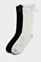 2-Piece Cotton Knee-Length School Socks for Girls B5070A8Ns