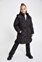 Girl's Waterproof Hooded Quilted Piece Long Coat A0890A823Au - 5