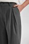 Wide Leg Wide Wide Leg Double Pleated Basic Plain Woven Classic Trousers B3586Ax23Wn - 7