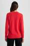 Regular Fit Crew Neck Basic Plain Knit Sweater I6913AZ23WN - 7