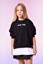 Girl's Oversized Crew Neck Soft Fleece Thick Sweatshirt A8424A823Au