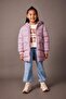 Girl's Waterproof Hooded Zippered Puffer Coats A2528A823Au - 2