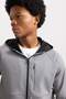 Slim Fit Slim Fit Hooded Skuba Scuba Fabric Zipper Athlete Sweatshirt A6956Ax23Au - 5
