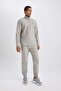 Standard Fit Fleece Jogger Pants A4492Ax23Wn - 4