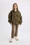 Cargo Fit Flared P Cotton U Pants Girls A9607A823Wn - 3