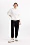 Jogger High Waist Thin Sweatshirt Trousers - 3