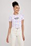 Coool Fitted Batik Pattern Printed Short Sleeve T-Shirt A8370Ax23Hs - 5