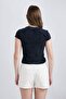 Coool Fitted Short Sleeve Washed Faded Effect Basic Short Sleeve Basic T-Shirt B0275Ax23Hs - 6