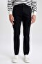 Regular Fit Zipper Pocketed Straight Leg Gabardine Trousers B2088Ax23Au - 6