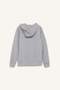 Boy's Gray Hooded School Cardigan T7468A623Au - 8