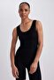 Regular Fit Rib Knit Atlet-Fall in Love A9755Ax23Hs