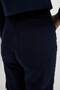 Straight Fit Gabardine Trousers Cargo Pocket Pack High Waist B0458Ax23Au - 7
