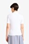 Regular Fit Half Turtleneck Ribbed Short Sleeve T-Shirt B1177Ax23Au - 6
