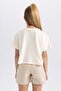 Girls' Crop Printed Short Sleeve T-Shirt B0748A823Hs - 8