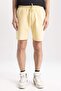 Regular Fit Basic Plain Bermuda Shorts A2348Ax23Sm - 5