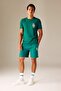 Slim Fit Slim Fit Narrow Leg Cotton Shorts A3893Ax23Hs - 2