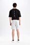 Slim Fit Skinny Leg Shorts W7965Az23Sm - 8