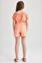 Paperbag Linen Shorts Girls Z7777A623Hs - 8