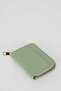 Women's Faux Leather Coin Holder Wallet I A5758Axns - 4