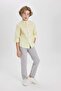 Boy's Standard Leg Linen Look Pants Z1706A623Sm - 4