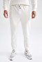 Defactofit Standard Fit Waist Lace-Up Elastic Leg Basic Plain Pocket Jogger Sweatpants Y2283Az22Au - 3