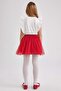 Girl's Red Tutu Skirt Z5438A623Sm - 7